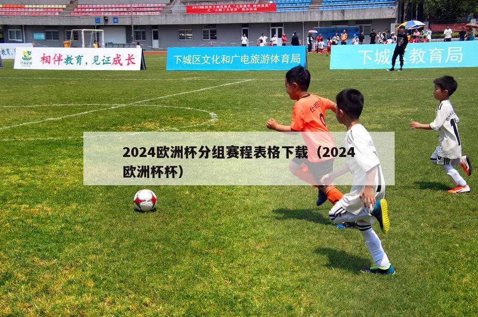 2024欧洲杯分组赛程表格下载（2024欧洲杯杯）