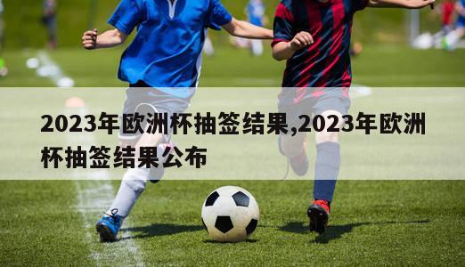 2023年欧洲杯抽签结果,2023年欧洲杯抽签结果公布